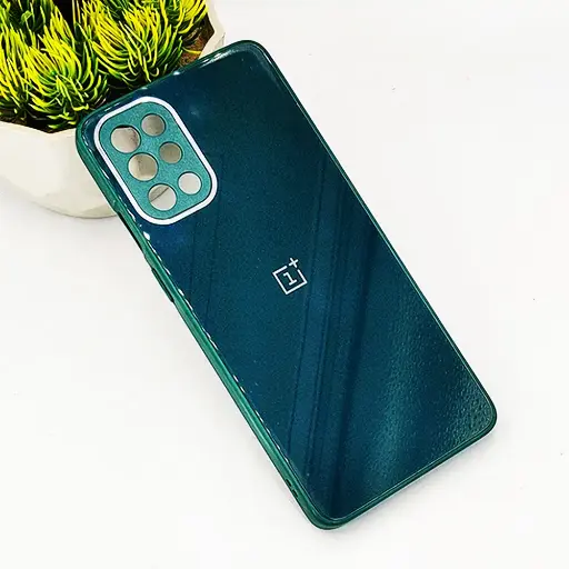 [PO43B1PL8T-1-11] OnePlus 8T|OnePlus 9R Back Glass Case (Green)