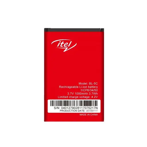 [BT ITEL5C-50] Itel 5C 1000MAH Full MAH Original Battery