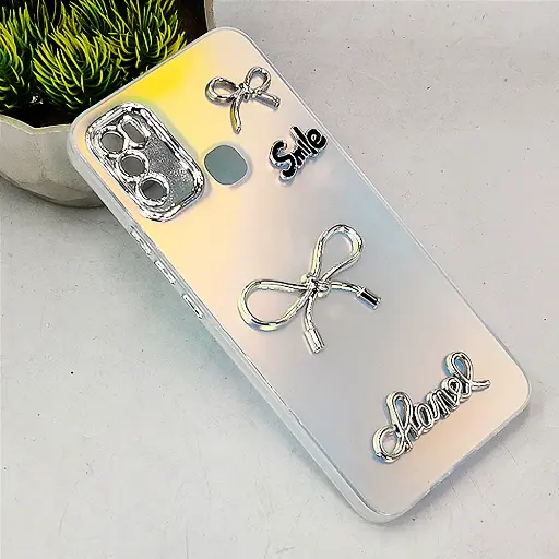 [PO8BIHOT9PY-14-30] Infinix Hot 9 Play Fancy Chanel/Smile Back Case (Crystal)
