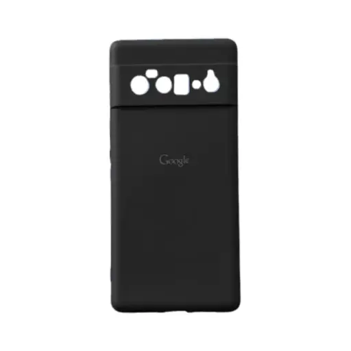 [PO23BGPXL6PR-3-2] Google Pixel 6 Pro Official Soft Silky Back Case (Black)