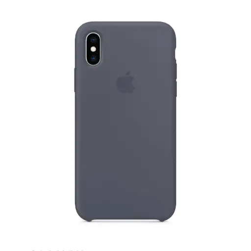 [PO23BIP8X-1-9] Iphone X/XS Official Soft Silky Case Mobile Pouch (Gray)
