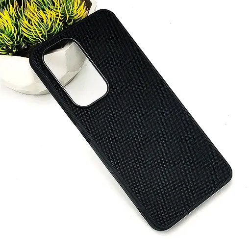 [PO32BVIY100-16-2] Vivo Y100|Y200E|V30 Lite 5G Spigen Hard Dotted Leather Back Case (Black)