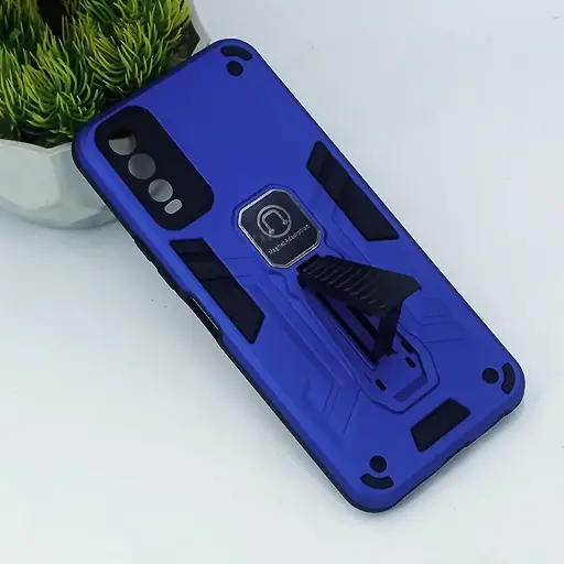 [PO39BVIY20-2-3] Vivo Y20|Y20i|Y20S|Y12S|Y12A Armour Back Case (Blue)