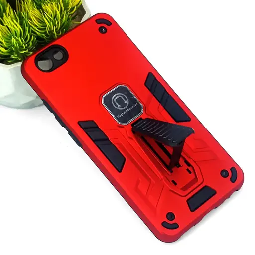 [PO39BVIY71-2-4] Vivo Y71 Armour Back Case (Red)