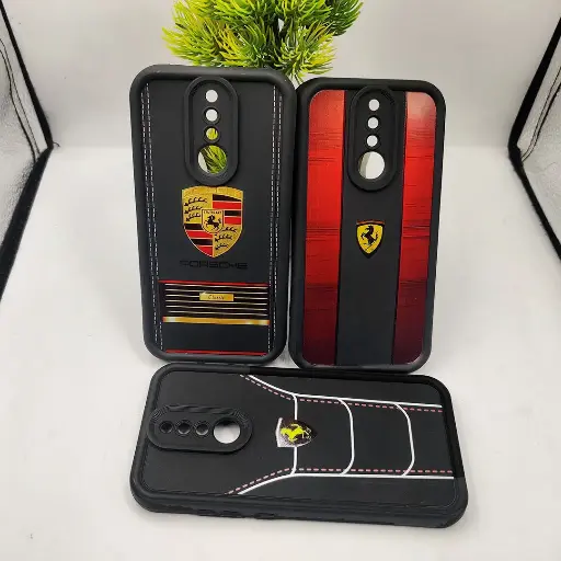 [PO14BMI8-31-2] Xaiomi Redmi 8 Logo Soft Silicone Printed Back Case (Black)