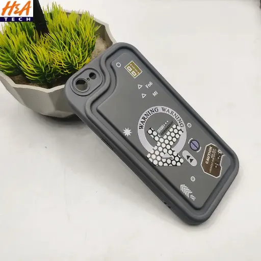 [PO14BOA57-53-9] Oppo A57 Soft Silicone 3D Printed Back Case (Gray)