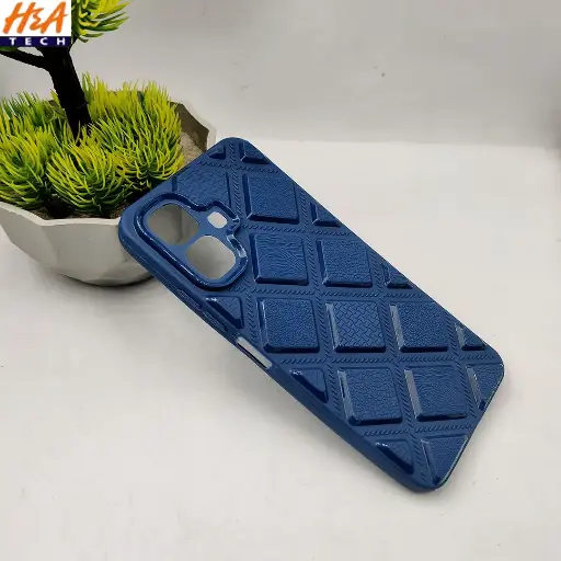 [PO14BISMRT10-5-17] Infinix Smart 10|Tecno Spark Go 2|Pop 10 Soft Silicone Back Case (Navy Blue)