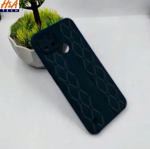 [PO14BORELMEC21Y-61-17] Oppo Realme C25Y|C21Y New Soft Silicone Back Case (Navy Blue)