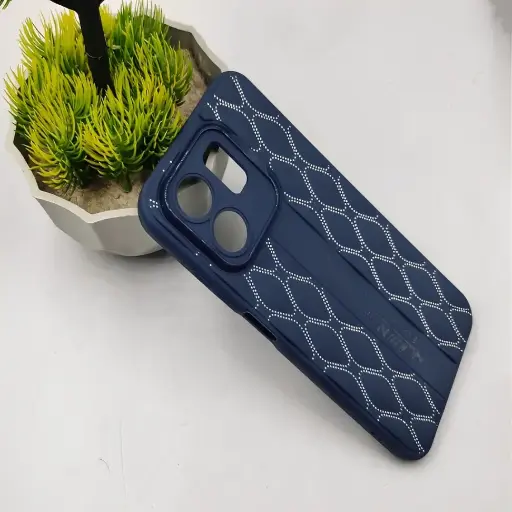[PO14BIHOT50I-61-17] Infinix Hot 50i|Smart 9 HD|Smart 9New Soft Silicone Back Case (Navy Blue)