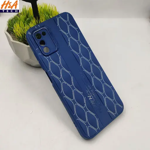 [PO14BSA03S-61-17] Samsung Galaxy A03s|A02s New Soft Silicone Back Case (Navy Blue)