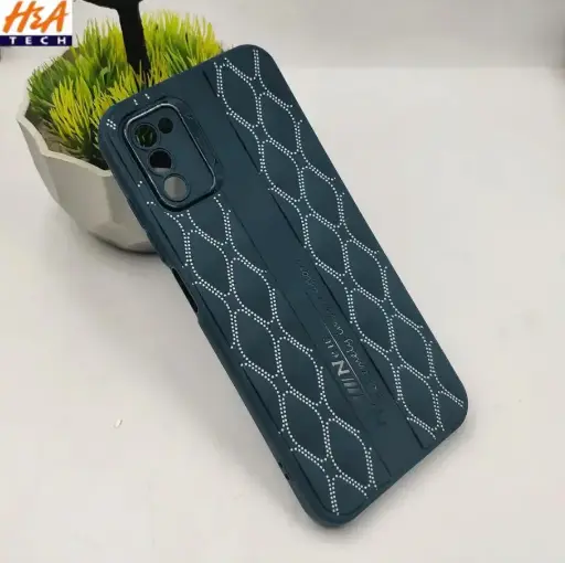 [PO14BSA03S-61-17] Samsung Galaxy A03s|A02s New Soft Silicone Back Case (Navy Blue)