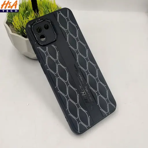 [PO14BSA03-61-2] Samsung Galaxy A03 New Soft Silicone Back Case (Black)