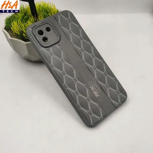 [PO14BSA03-61-9] Samsung Galaxy A03 New Soft Silicone Back Case (Gray)