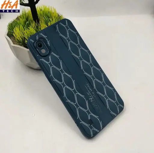 [PO14BSA10-61-17] Samsung Galaxy A10|M10 New Soft Silicone Back Case (Navy Blue)