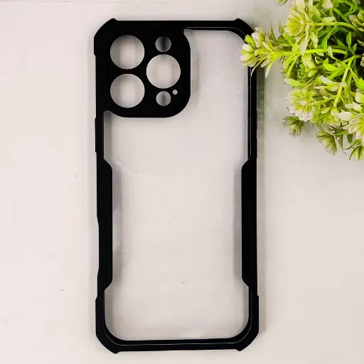 [PO10BIP16PMAX-8-2] iPhone 16 Pro Max 3D iPaky XUNDO Back Case (Black)