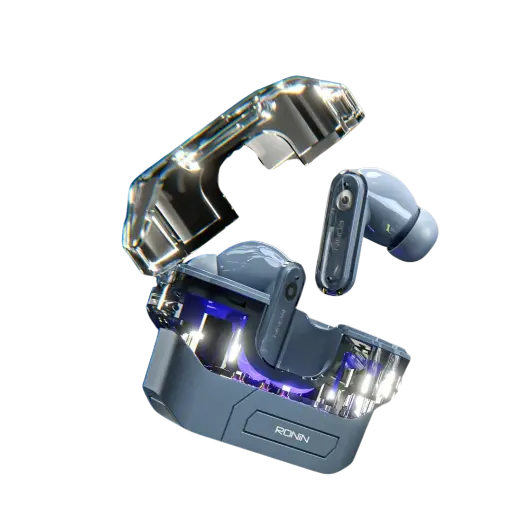 [HFB7RN8-23-3] Ronin WARRIOR  R-7105 Wireless Bluetooth Earbuds ENC (BLUE)