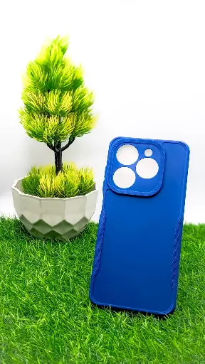 [PO14BISMRT8-71-17] Infinix Hot 40i|Smart 8|Smart 8 Pro|Tecno Pop 8|Spark 20C|Spark 20 Soft Silicone Back Case (Navy Blue)