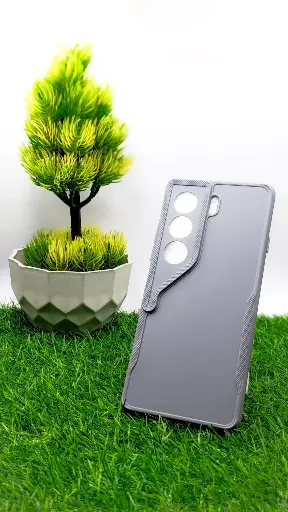 [PO14BTCMN40PR-71-9] Tecno Camon 40 Pro 4G Spigen Soft Silicone Back Case (Gray)