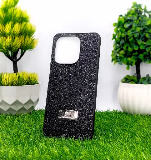 [PO9BOA5PR-14-2] Oppo A5 Pro 4G Swarovski Ladies Glam Back Case (Black)