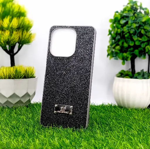 [PO9BOA5PR-14-9] Oppo A5 Pro 4G Swarovski Ladies Glam Back Case (Gray)