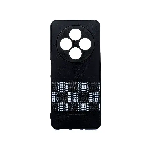 [PO42BMI14C-19-2] Xaiomi Redmi 14C|Poco C75 PULOKA & CLASSIC LV Texture Leather Back Case (Black)