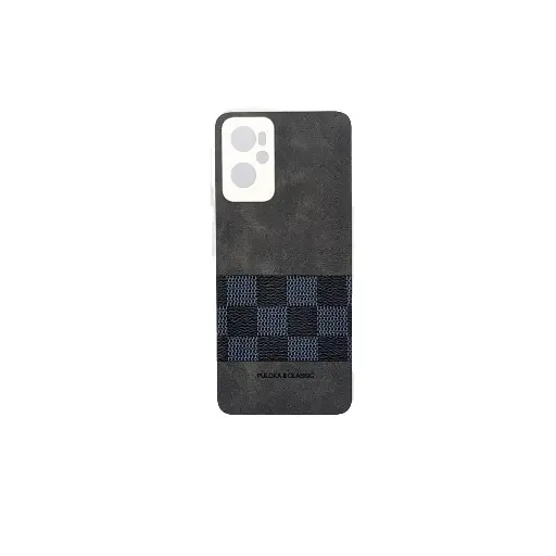 [PO42BOA96-19-1] Oppo A96|A76|A36|Realme 9i PULOKA & CLASSIC LV Texture Leather Back Case (White)