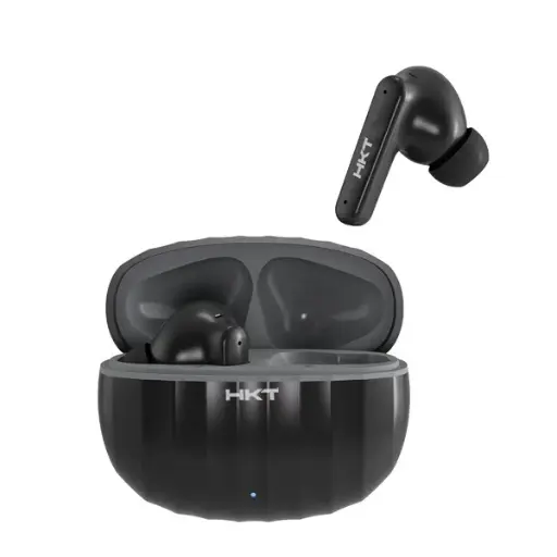 [HFB7HKT8-7] HKT Swanky Wireless Bluetooth Earbuds Full Bass Rapid Pairing 