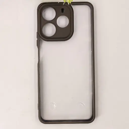 [PO10BORELMENOT70-6-35] Oppo Realme Note 70 4GColor & Transparent Spigen Back Case (Titanium)