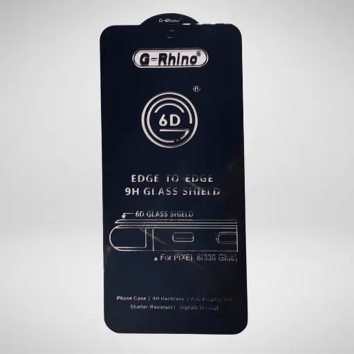 [PL6GP8-6-2] Google Pixel 8 G RHINO Tempered Glass Protector - Premium Screen Shield 