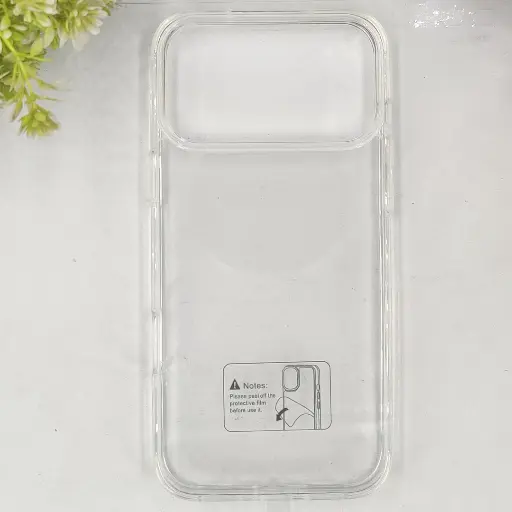 [PO7BIP17PMAX-10] iPhone 17 Pro Max keliluo PC Clear Hard Anti Fall Transparent Back Case