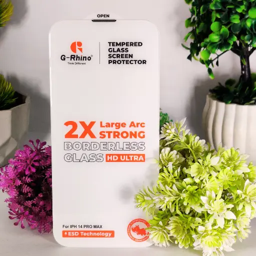 [PL4IP14PMX-6] Iphone 14 Pro Max G Rhino Borderless Glass 