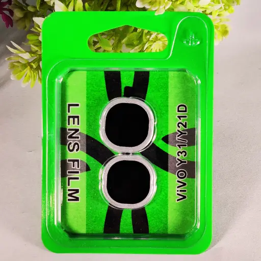 [PL14VIY21D-3-7] Vivo Y21D 4G Camera Ring (Silver)  Ultimate Lens Shield 