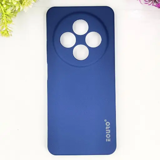 [PO23BMI14C-9-17] Xaiomi Redmi 14C|POCO C75 Eouro Official Soft Silky Back Case (Navy Blue)