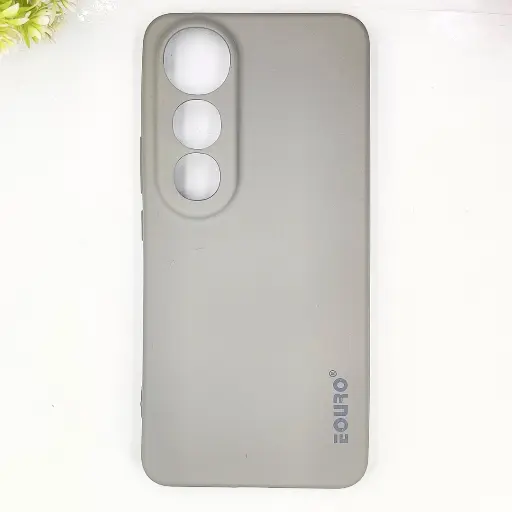 [PO23BVIV50L-9-35] Vivo V50 Lite 4G Eouro Official Soft Silky Back Case (Titanium)