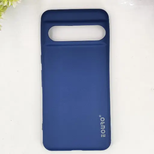 [PO23BGPXL8PR-9-17] Google Pixel 8 Pro Eouro Official Soft Silky Back Case (Navy Blue)