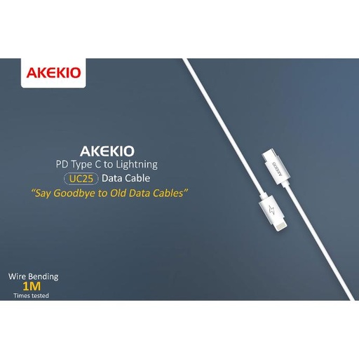 [DCL4TAK-1] AkeKio iPhone to Type-C Data Charging Cable - Fast & Reliable